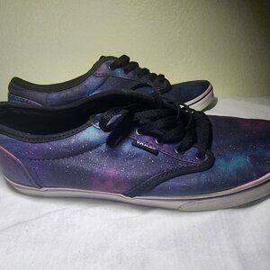 Vans Galaxy Shoes Womens 7.5 Purple Blue Night Sky TB4R Space Lace Up